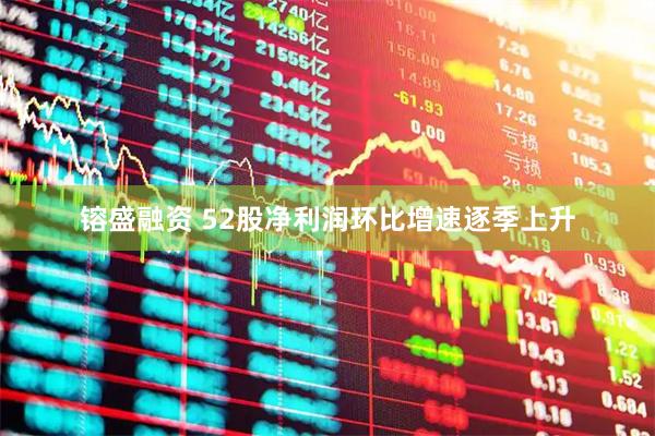 镕盛融资 52股净利润环比增速逐季上升